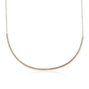 My Story Diamond Pixie Necklace in 14K Yellow Gold 1.27 ctw